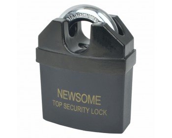 65mm Coated Weatherproof Protected Shackle Padlock